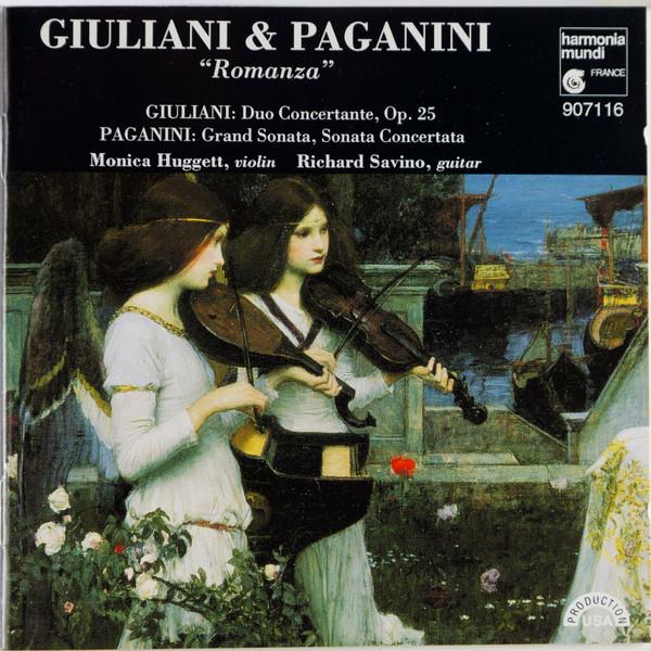 CD ДЖУЛИАНИ И ПАГАНИНИ, ХАГГЕТТ; SAVIN - Романса HMU907116 Harmonia Mundi 1995 Германия Классика Б/у
CD ДЖУЛИАНИ И ПАГАНИНИ, ХАГГЕТТ; SAVIN - Романса HMU907116 Harmonia Mundi 1995 Германия Классика Б/у