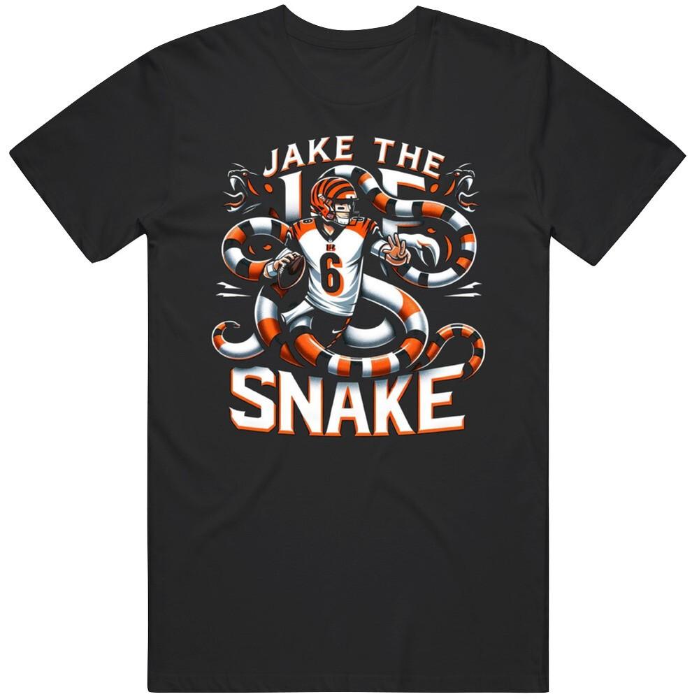 Jake Browning Jake The Snake v2 T Shirt L
Jake Browning Jake The Snake v2 T Shirt L