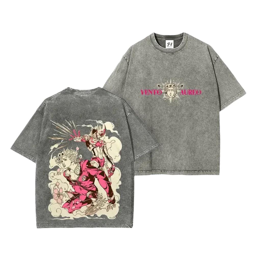 JoJo s Bizarre Adventure Anime Printed T Shirt Gothic Y2k Washed T-shirt Summer Oversized Cotton Tees Tops Men Unisex Clothing S
JoJo s Bizarre Adventure Anime Printed T Shirt Gothic Y2k Washed T-shirt Summer Oversized Cotton Tees Tops Men Unisex Clothing S