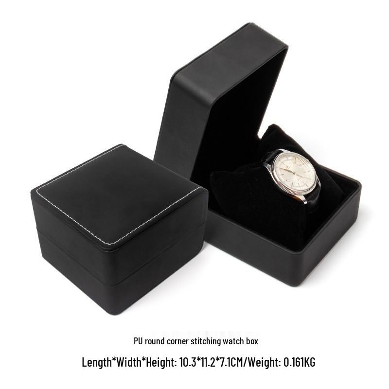 Premium Black PU Watch & Jewelry Storage Box for Men
Premium Black PU Watch & Jewelry Storage Box for Men