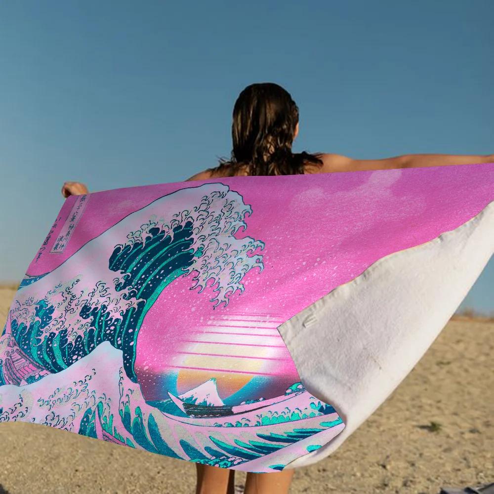 Japanese Wave Art Towel Microfiber Beach Towel Absorbent Quick dry Soft Yoga Swimming Resort Mountain Climbing Towel W40*H60(CM)
Japanese Wave Art Towel Microfiber Beach Towel Absorbent Quick dry Soft Yoga Swimming Resort Mountain Climbing Towel W40*H60(CM)