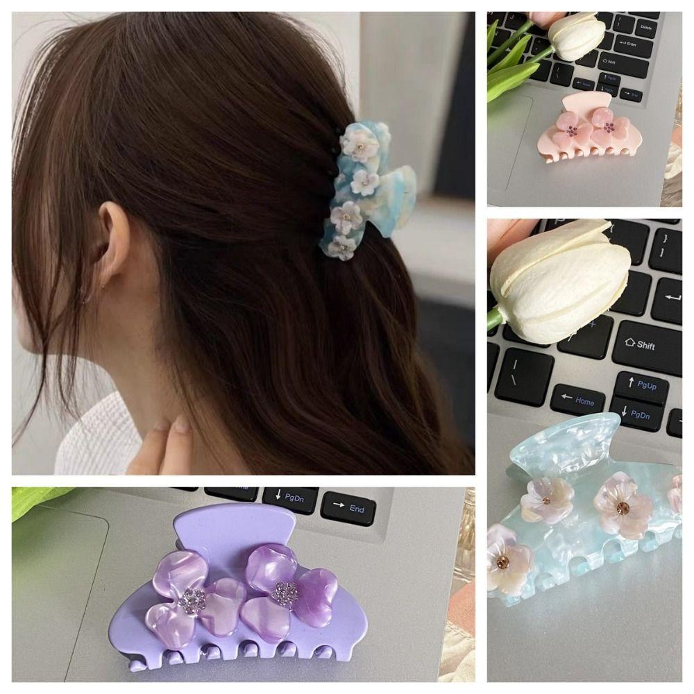 Flower Acetate Claw Clip Petal Goody Hair Barrettes Hair Styling Accessory Medium Claw Clips Girl
Flower Acetate Claw Clip Petal Goody Hair Barrettes Hair Styling Accessory Medium Claw Clips Girl