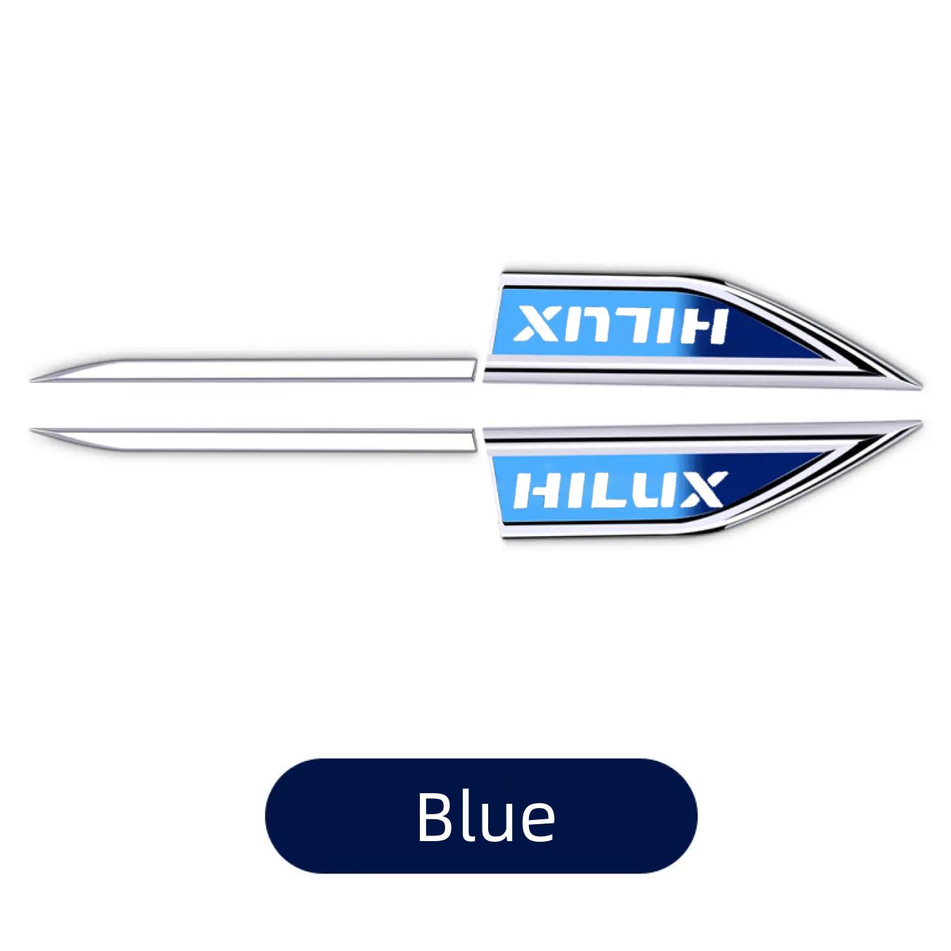 2pcs/Set For toyota hilux car Fender Metal Sticker Exterior Decorative Decals Modification Car Emblem Accessories синій
2pcs/Set For toyota hilux car Fender Metal Sticker Exterior Decorative Decals Modification Car Emblem Accessories синій