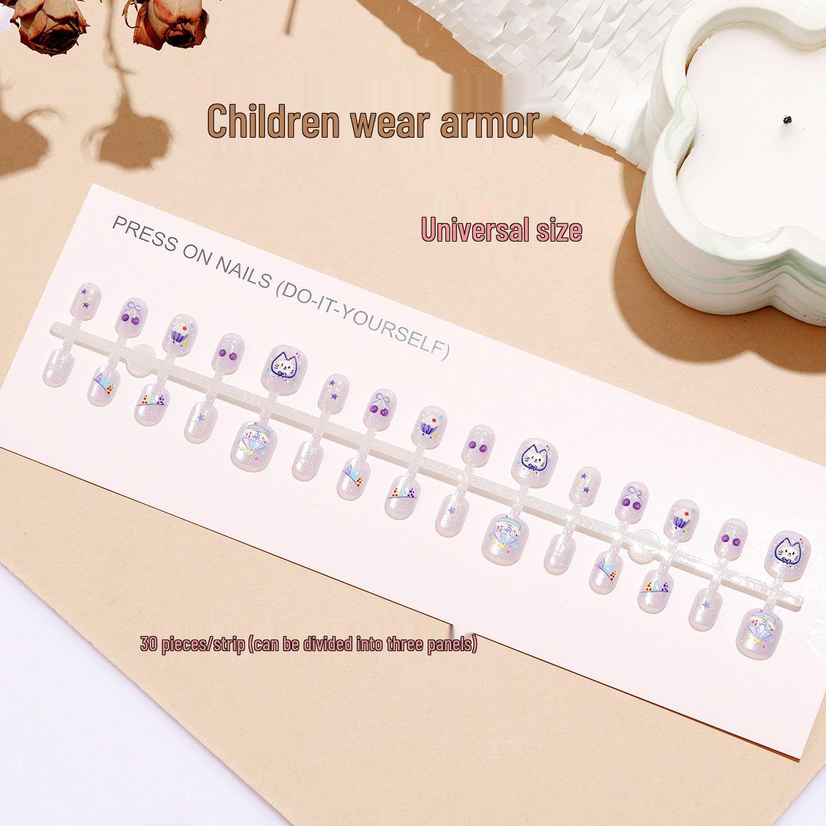 Purple Kitten Cupcake Nail Art: Removable, Wearable Children s Nails - One Size Fits All
Purple Kitten Cupcake Nail Art: Removable, Wearable Children s Nails - One Size Fits All