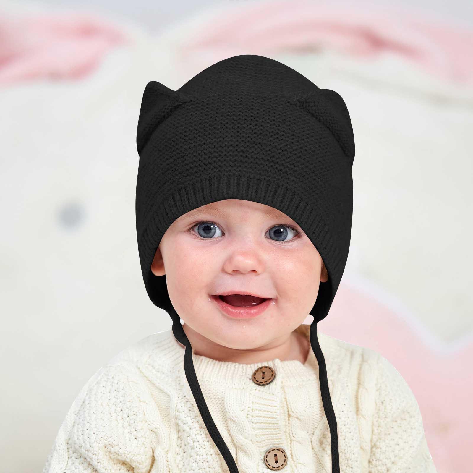 Newborn Hats Big Bow Baby Cap Cotton Cute Hat Newborn Infant Boys Hats Textured Knit Caps 0-4Y One Size чёрный
Newborn Hats Big Bow Baby Cap Cotton Cute Hat Newborn Infant Boys Hats Textured Knit Caps 0-4Y One Size чёрный