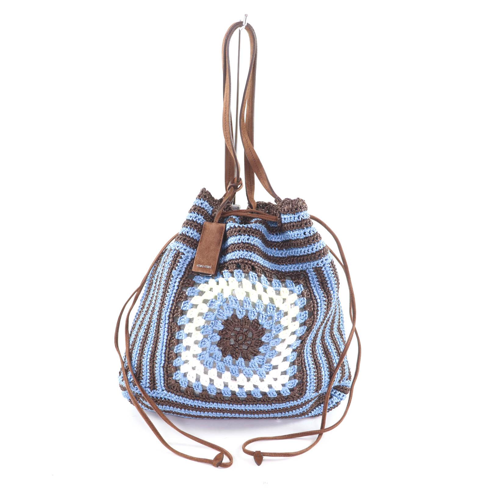Great MIUMIU Tote Bag Light blue Raffia Women RR2010 Used
Great MIUMIU Tote Bag Light blue Raffia Women RR2010 Used