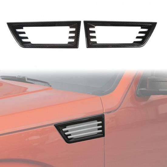 2PCS Exterior Side Fender Vent Cover Trim for Dodge Nitro 2007-2012 Carbon Fiber
2PCS Exterior Side Fender Vent Cover Trim for Dodge Nitro 2007-2012 Carbon Fiber