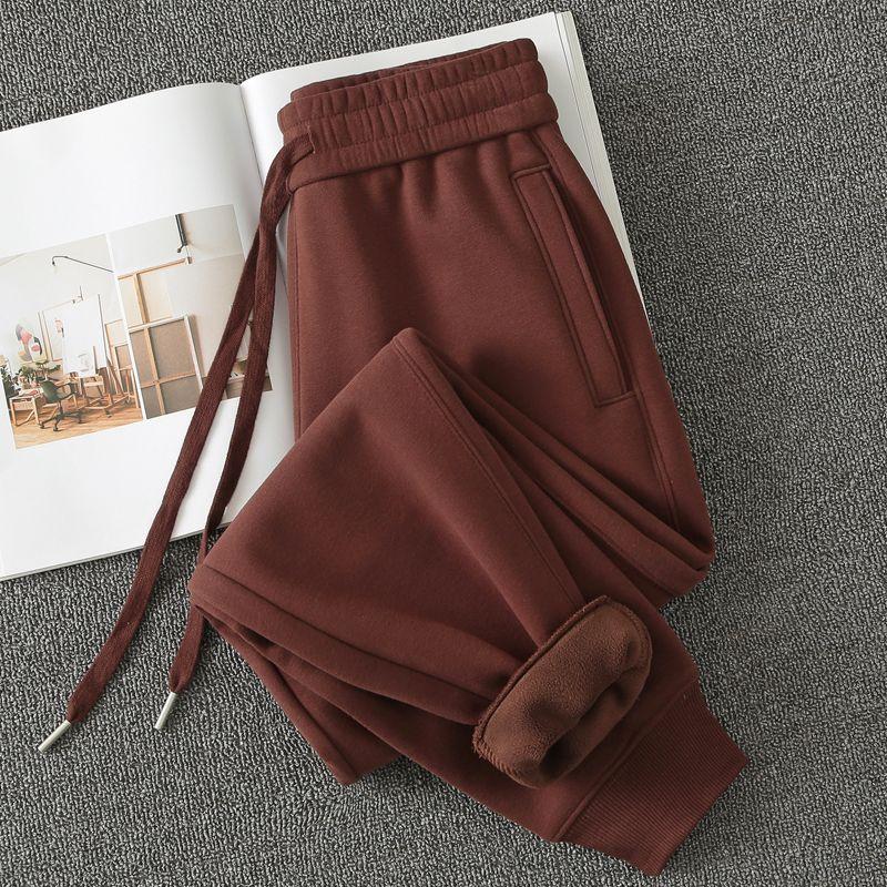 Хлопковые весенне-осенние флисовые повседневные зимние белые спортивные штаны Coffee plus Velvet 3XL pants
Хлопковые весенне-осенние флисовые повседневные зимние белые спортивные штаны Coffee plus Velvet 3XL pants