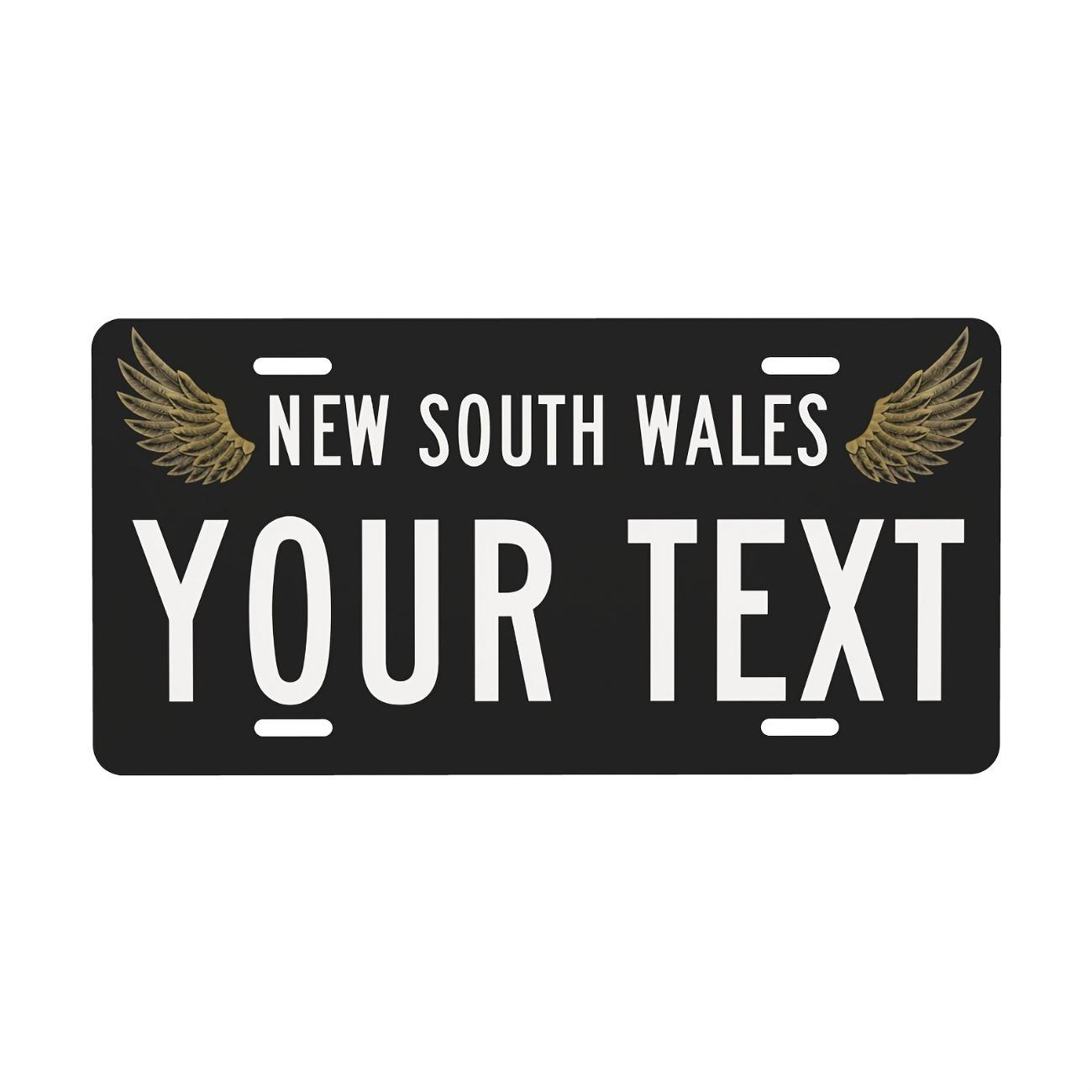 Personalized Aluminum Metal Sign QLD Style License Plate Garage Man Cave Decor 6x12 Inches чёрный
Personalized Aluminum Metal Sign QLD Style License Plate Garage Man Cave Decor 6x12 Inches чёрный