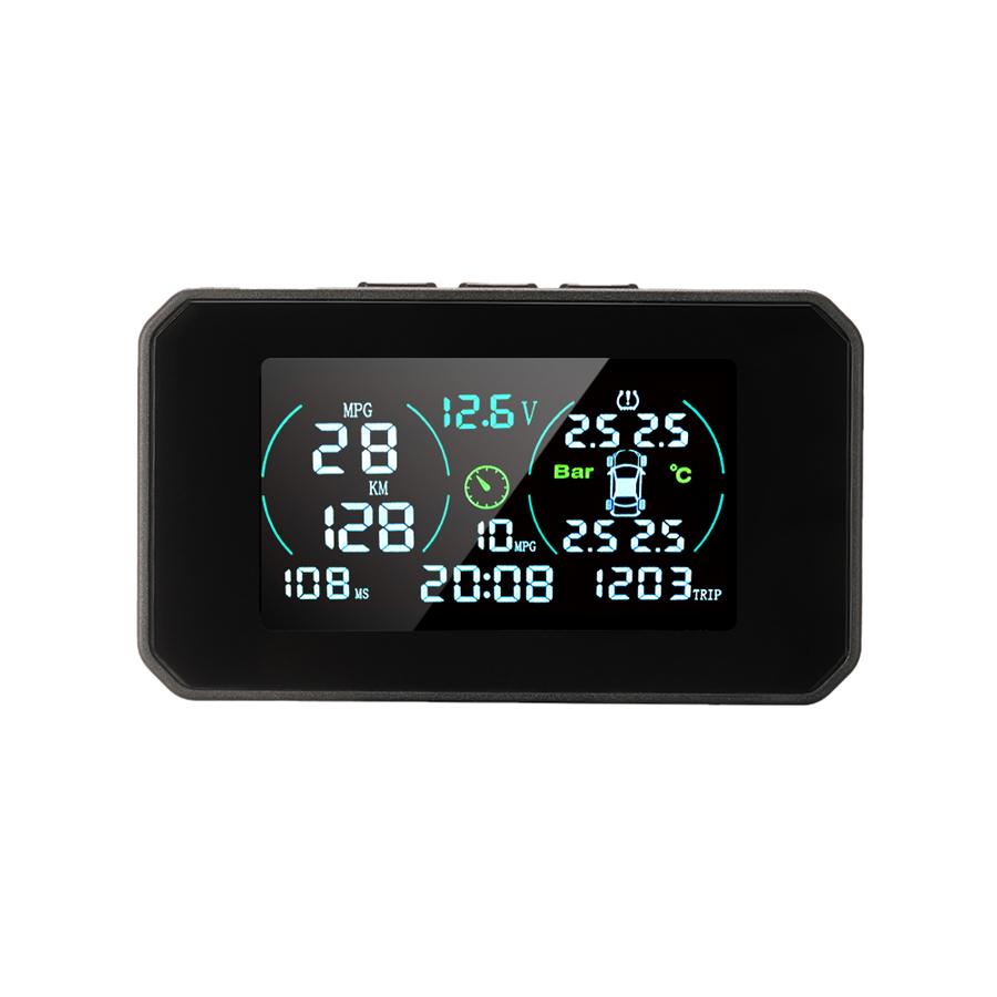 TPMS OBD2 HUD солнечный usb Беспроводная система контроля давления в шинах с 4 внешними датчиками скорости/расхода топлива
TPMS OBD2 HUD солнечный usb Беспроводная система контроля давления в шинах с 4 внешними датчиками скорости/расхода топлива