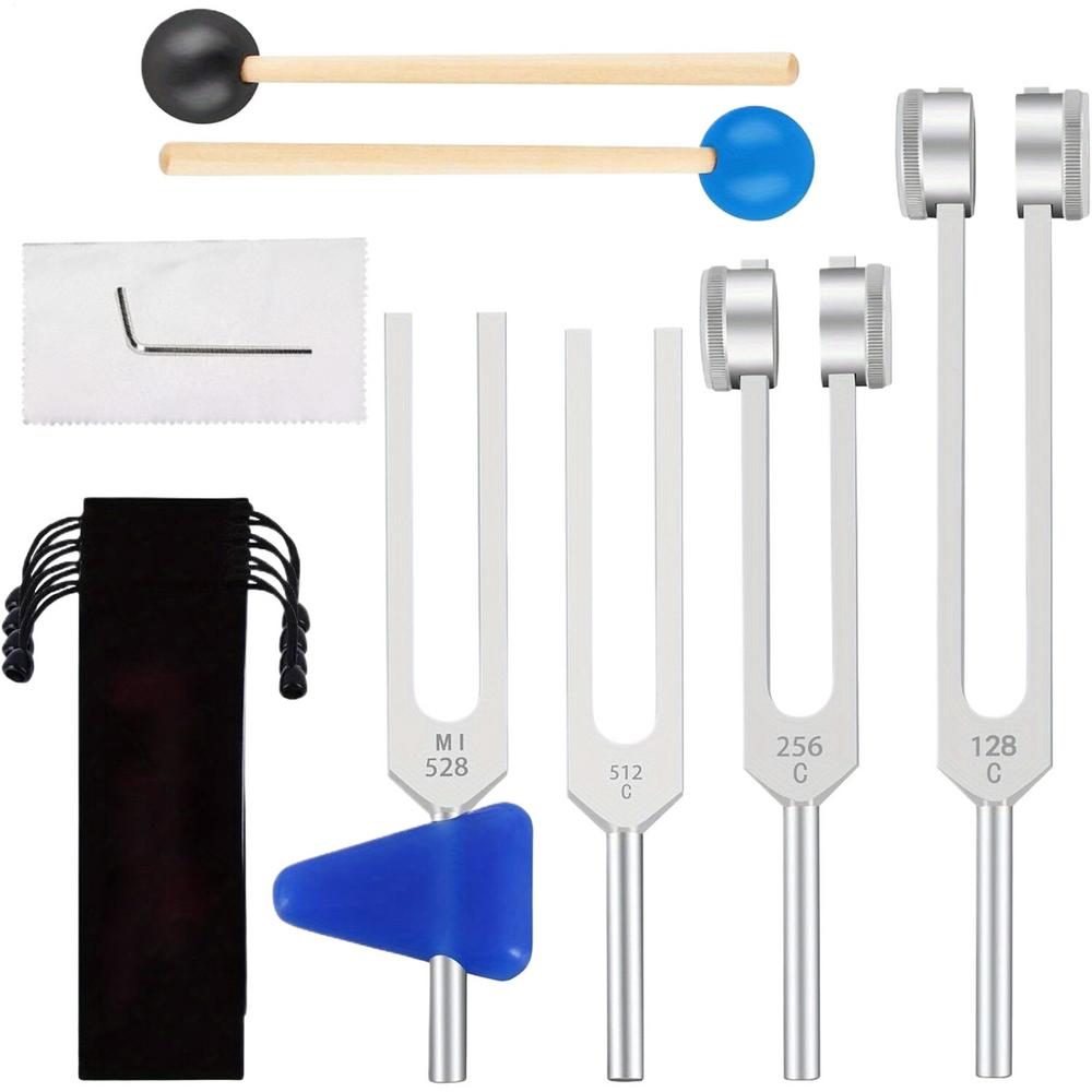 128+256+512+528hz Tuning Fork for Healing Nervous System Testing Tuning Fork Health Care Keep Body Mind & Spirit In Perfect Har
128+256+512+528hz Tuning Fork for Healing Nervous System Testing Tuning Fork Health Care Keep Body Mind & Spirit In Perfect Har