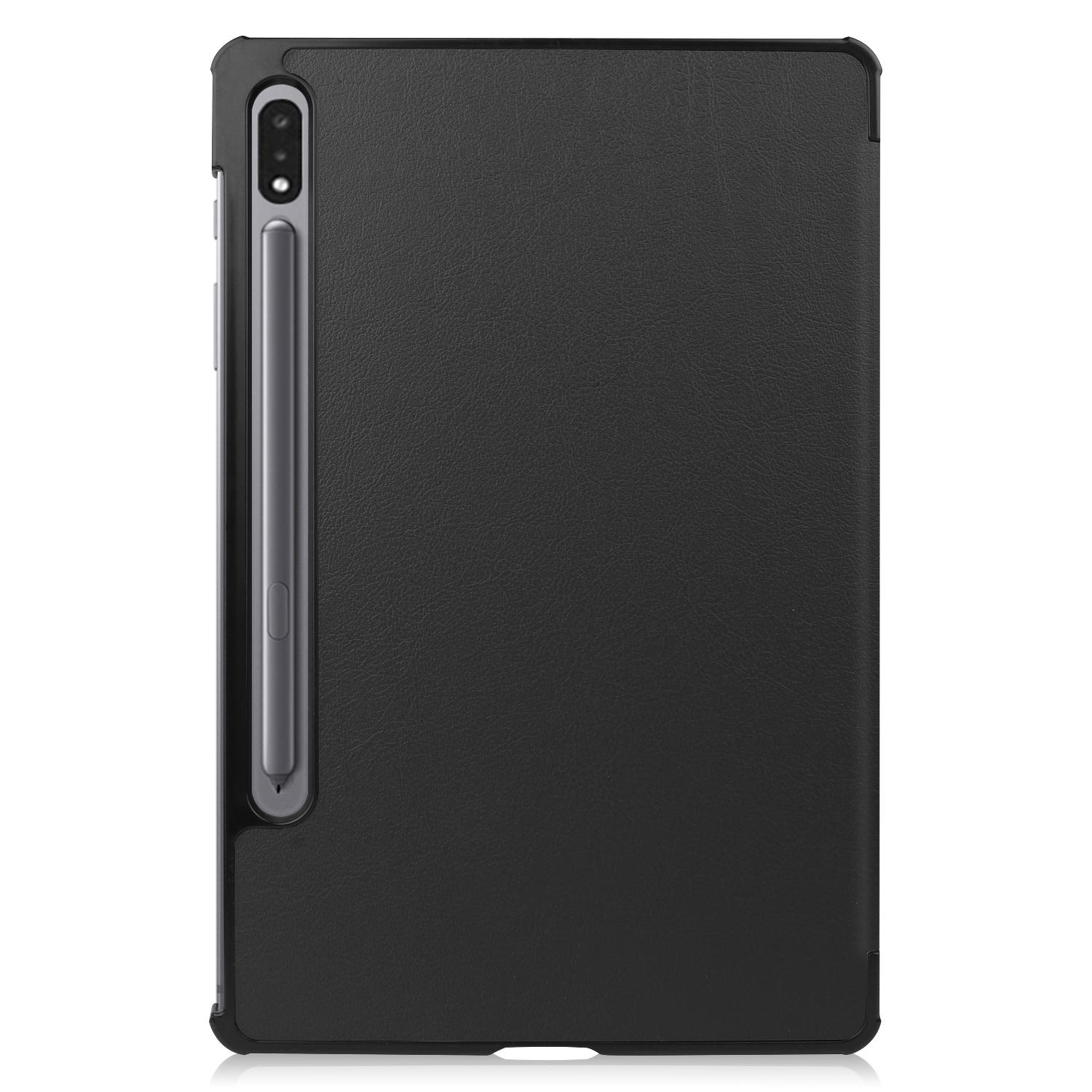 For Samsung Galaxy Tab S8 Auto Sleep/Wake PU Leather Trifold Stand Anti-scratch Protective Cover with Pencil Holder Dark Blue
For Samsung Galaxy Tab S8 Auto Sleep/Wake PU Leather Trifold Stand Anti-scratch Protective Cover with Pencil Holder Dark Blue