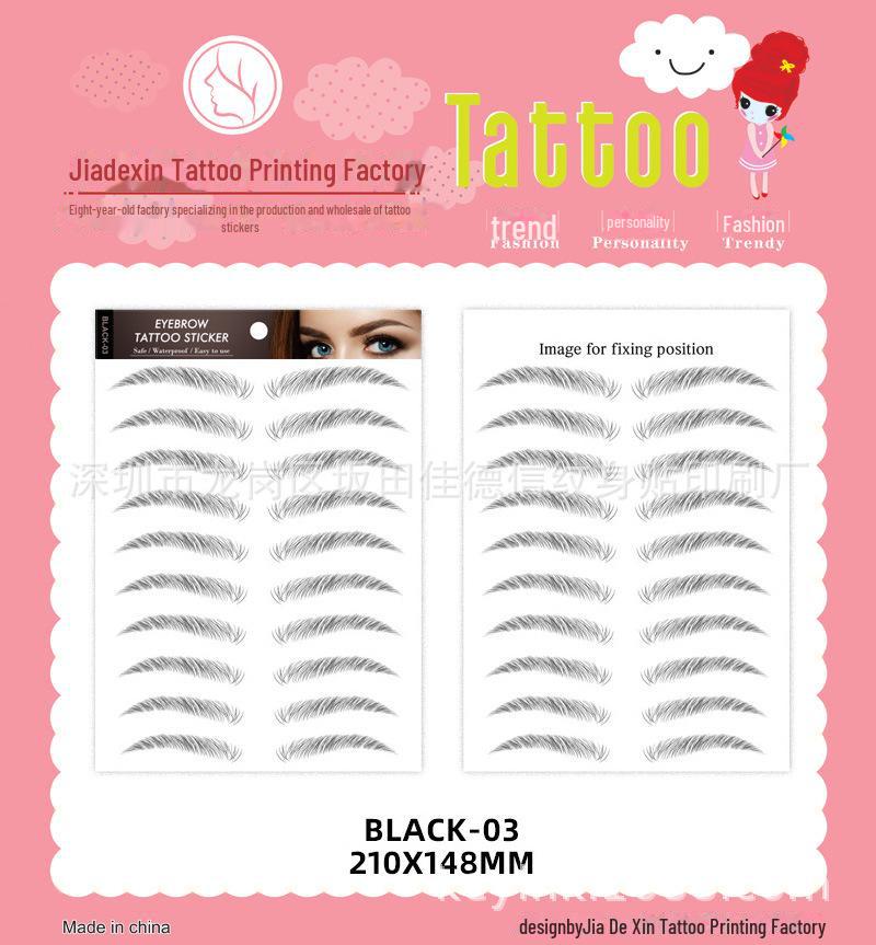 Водонепроницаемые наклейки для татуировок бровей-имитаторов для мужчин и женщин — наклейки для ленивых бровей в стиле знаменитостей 148x210 mm
Водонепроницаемые наклейки для татуировок бровей-имитаторов для мужчин и женщин — наклейки для ленивых бровей в стиле знаменитостей 148x210 mm