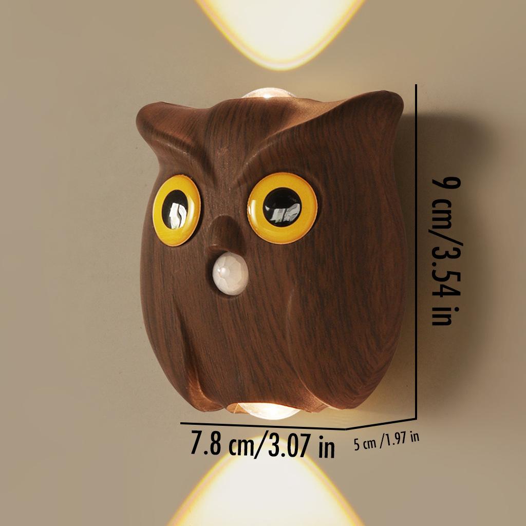 Motion Sensor Night Light USB Charging Cute Owl Lamp Indoor AUTO On/Off Magnetic Base for Cupboard Stair Hallway Bedroom Closet
Motion Sensor Night Light USB Charging Cute Owl Lamp Indoor AUTO On/Off Magnetic Base for Cupboard Stair Hallway Bedroom Closet