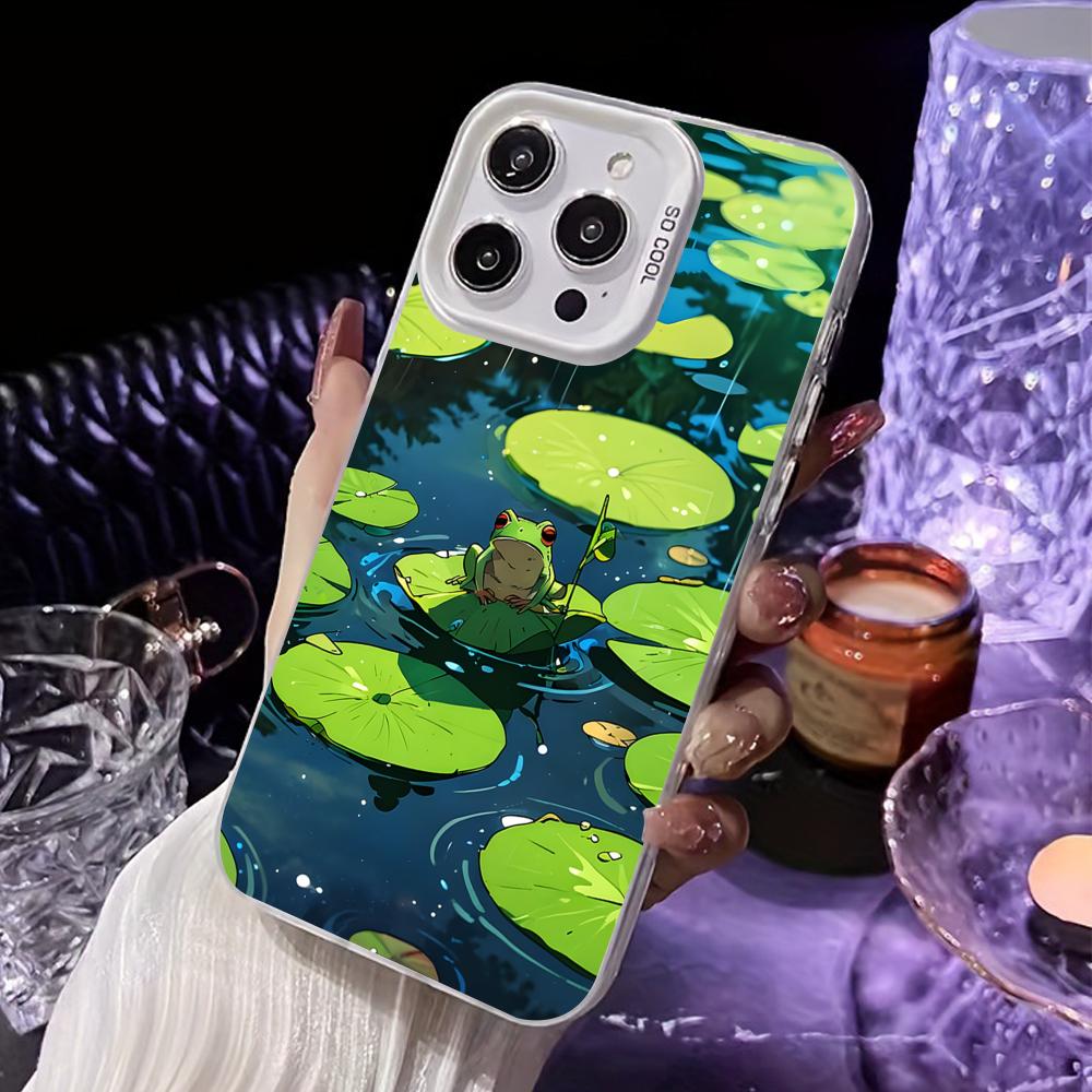 Милый Чехол-Лягушка для Телефона iPhone 17 16 15 14 13 12 11 X XR XS Air Pro Max Plus Белый Цветной Серебристый Чехол iPhone 14 Pro
Милый Чехол-Лягушка для Телефона iPhone 17 16 15 14 13 12 11 X XR XS Air Pro Max Plus Белый Цветной Серебристый Чехол iPhone 14 Pro