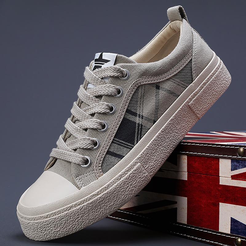 Spring New Men s Shoes Comfortable and Versatile Trendy and Casual Men s Canvas Shoes Flat Low Top Lace Up Shoes 44
Spring New Men s Shoes Comfortable and Versatile Trendy and Casual Men s Canvas Shoes Flat Low Top Lace Up Shoes 44