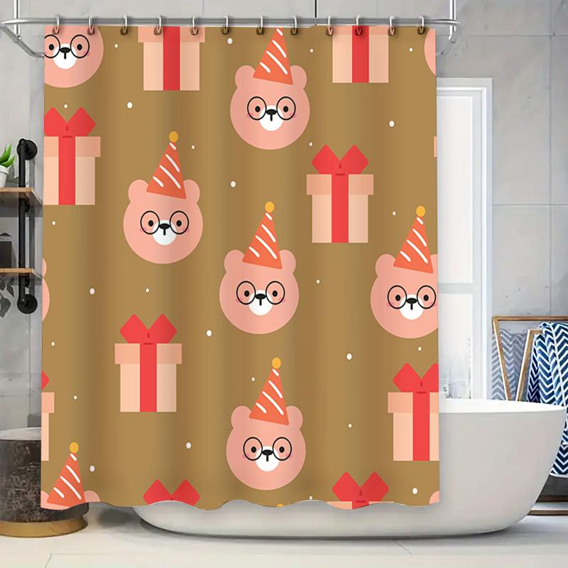 Party Bears With Gifts Shower Curtain Modern Kids Bathroom Decor Waterproof Fabric For Bathrooms Taurusduan Brand Design W60H190(CM)-1 Pcs
Party Bears With Gifts Shower Curtain Modern Kids Bathroom Decor Waterproof Fabric For Bathrooms Taurusduan Brand Design W60H190(CM)-1 Pcs