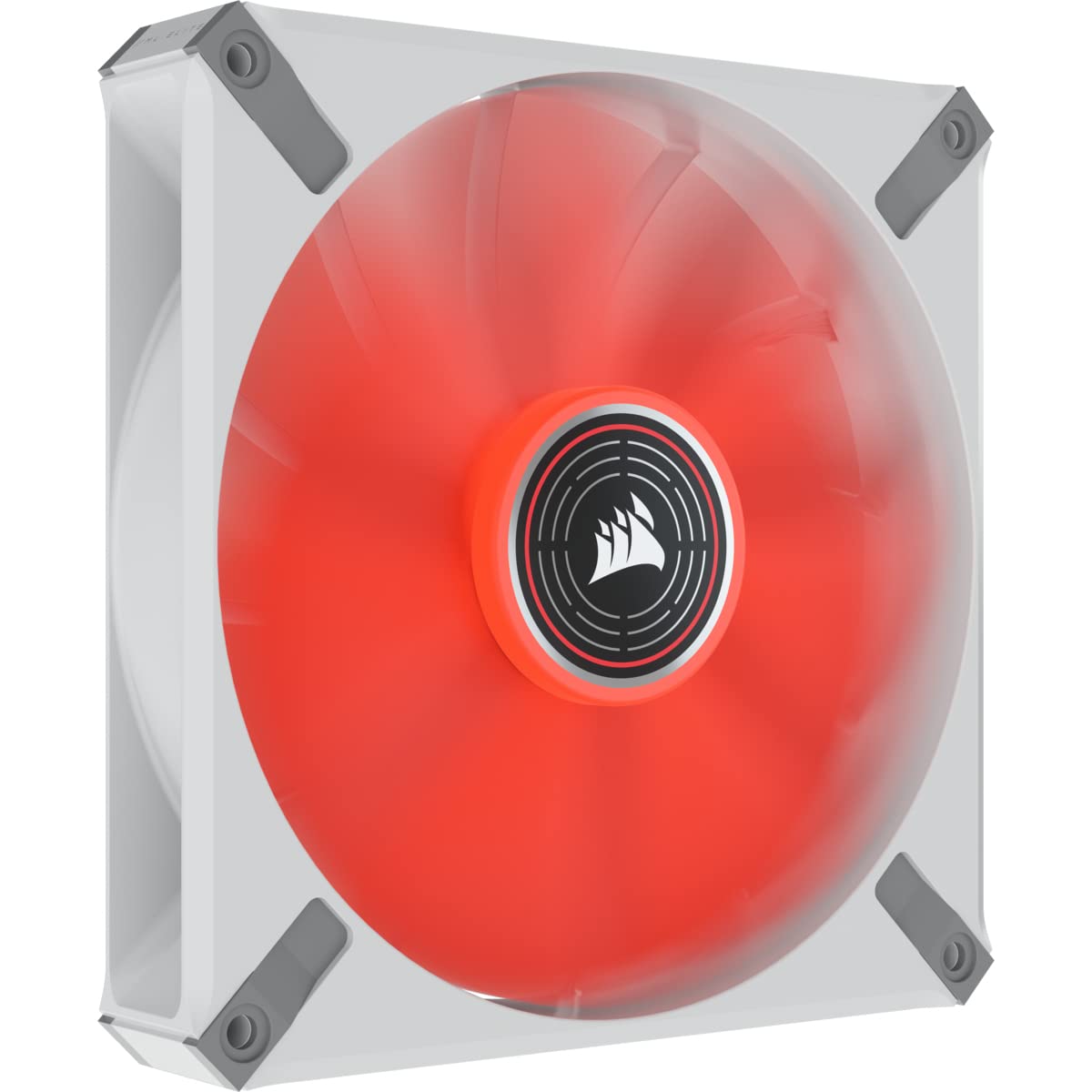 CORSAIR ML140 LED ELITE White Frame with AirGuide 140mm Magnetic Levitation Red LED Single Pack Fan, CO-9050129-WW
CORSAIR ML140 LED ELITE White Frame with AirGuide 140mm Magnetic Levitation Red LED Single Pack Fan, CO-9050129-WW