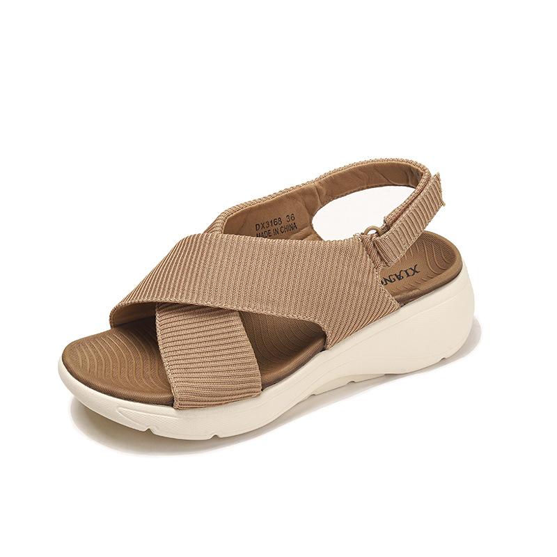 Summer temperament lightweight thick-soled sandals, comfortable, wear-resistant and not tiring, casual and versatile sandals 35 абрикосовый
Summer temperament lightweight thick-soled sandals, comfortable, wear-resistant and not tiring, casual and versatile sandals 35 абрикосовый