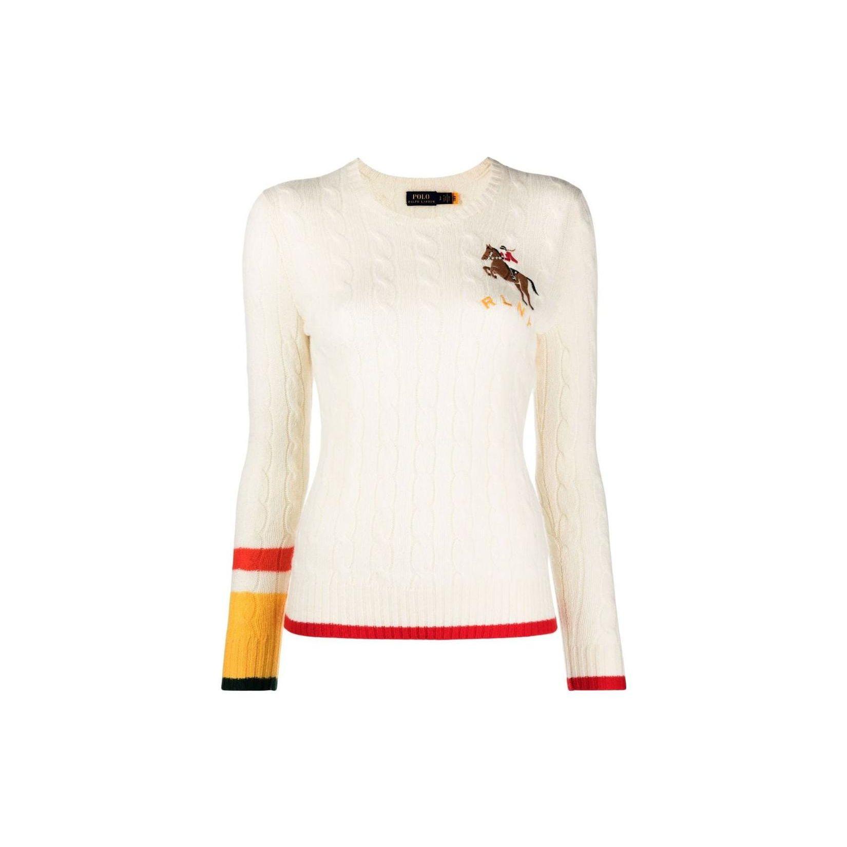 Polo Ralph Lauren Solid Color Embroidered Sweater Women sweater White 211872874-001 XXL
Polo Ralph Lauren Solid Color Embroidered Sweater Women sweater White 211872874-001 XXL
