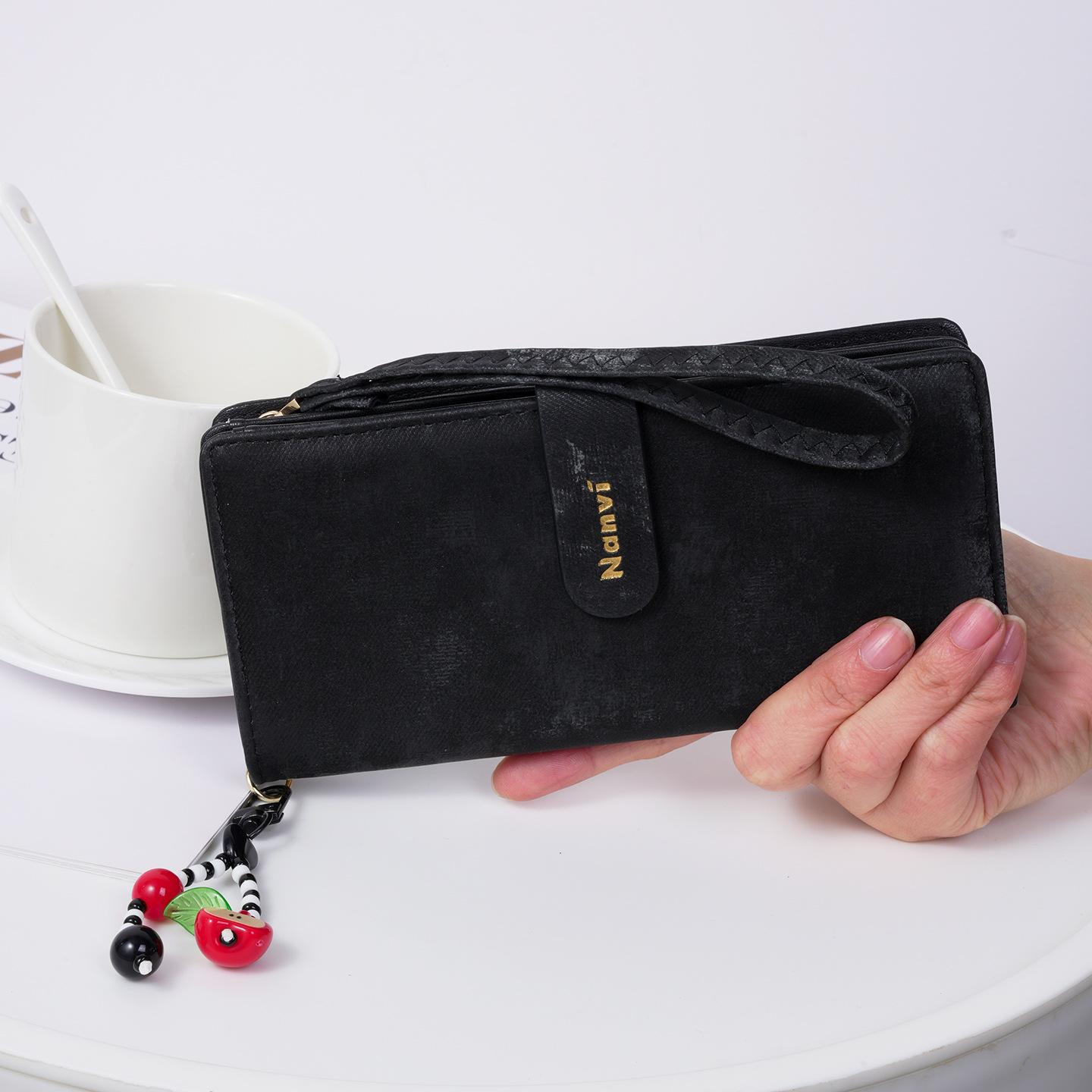Long wallet for girls, multi slot change and ID storage wallet, exquisite zipper hanging decoration, wrist strap bag 1
Long wallet for girls, multi slot change and ID storage wallet, exquisite zipper hanging decoration, wrist strap bag 1