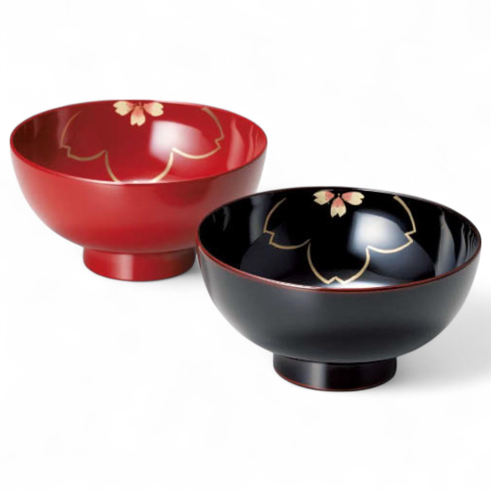 Set of 2 Lacquerware Dishwasher Made in Japan J-kitchens Bowls, Hand-Painted, Safe, PID-529210,
Set of 2 Lacquerware Dishwasher Made in Japan J-kitchens Bowls, Hand-Painted, Safe, PID-529210,