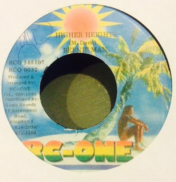 7inch Record BEENIE MAN - Higher Heights RCO0032 Rc-One Jamaica Reggae, Ska & Dub Used
7inch Record BEENIE MAN - Higher Heights RCO0032 Rc-One Jamaica Reggae, Ska & Dub Used