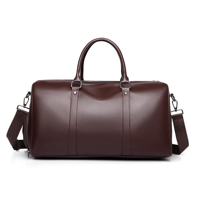 1pcs Leather Duffle Bag Large Capacity Business Travel Gym Bag Casual Handheld Shoulder Crossbody Luggage Bag коричневий
1pcs Leather Duffle Bag Large Capacity Business Travel Gym Bag Casual Handheld Shoulder Crossbody Luggage Bag коричневий