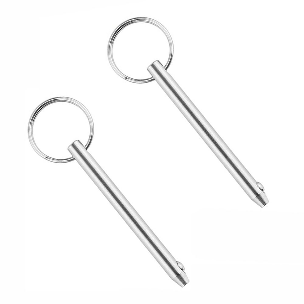 Комплект аксессуаров из нержавеющей стали, 2 шт., диаметр 1/4 дюйма(6.3mm) Морское оборудование Bimini Top Pin
Комплект аксессуаров из нержавеющей стали, 2 шт., диаметр 1/4 дюйма(6.3mm) Морское оборудование Bimini Top Pin