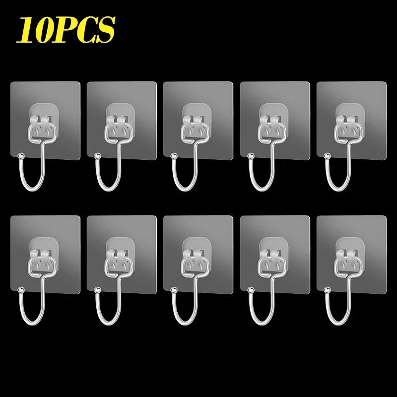 10/1Pcs Strong Self Adhesive Hooks Punch-free Door Wall Hangers Hook for Kitchen Bathroom Home Towel Bags Storage Hanging Holder 7x7CM
10/1Pcs Strong Self Adhesive Hooks Punch-free Door Wall Hangers Hook for Kitchen Bathroom Home Towel Bags Storage Hanging Holder 7x7CM