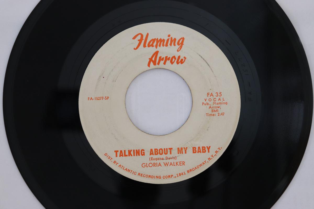 7inch Record GLORIA WALKER / THE MIGHTY CHEVELLE - Talking About My Baby / The Gallop FA35 Flaming Arrow 1968 US Soul/Funk Used
7inch Record GLORIA WALKER / THE MIGHTY CHEVELLE - Talking About My Baby / The Gallop FA35 Flaming Arrow 1968 US Soul/Funk Used