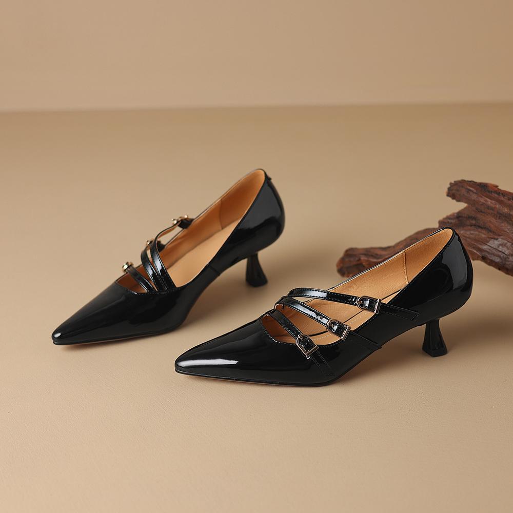2026 New Geniune Leather Black Wine Red Women Pumps Hot High Stiletto Heels Lady Formal Shoes Plus Big Small Size 31 44 47 39 чорний
2026 New Geniune Leather Black Wine Red Women Pumps Hot High Stiletto Heels Lady Formal Shoes Plus Big Small Size 31 44 47 39 чорний