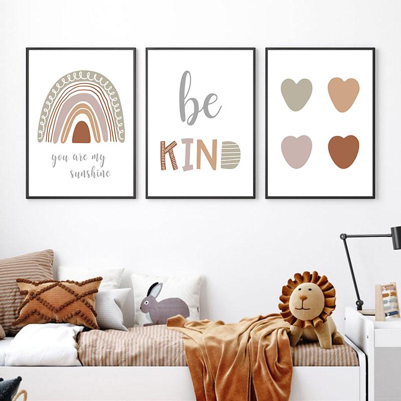 Sweet Heart Rainbow Be Kind Цитата Детская настенная живопись на холсте Картины с принтом Плакат для детской комнаты Украшение дома
Sweet Heart Rainbow Be Kind Цитата Детская настенная живопись на холсте Картины с принтом Плакат для детской комнаты Украшение дома