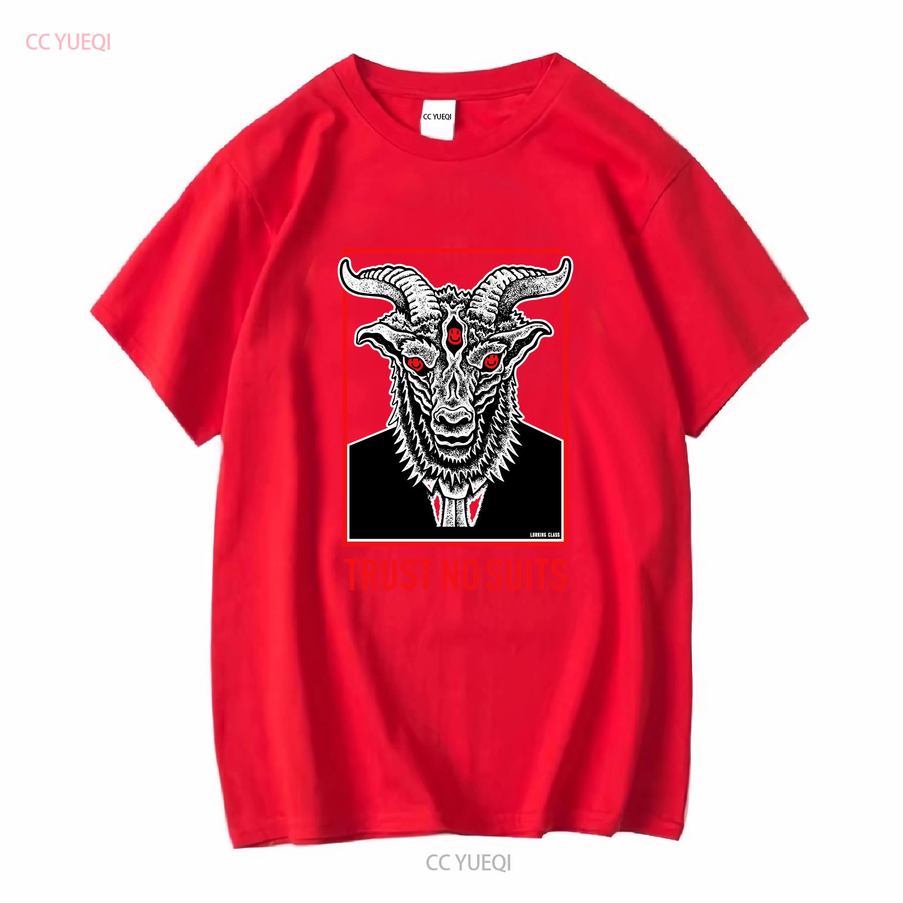 Lurking Class T Shirt Men Size XL Goat Trust No Suits vintage Washed Slightly Top For Everyday Wear fashion Comfortable S
Lurking Class T Shirt Men Size XL Goat Trust No Suits vintage Washed Slightly Top For Everyday Wear fashion Comfortable S