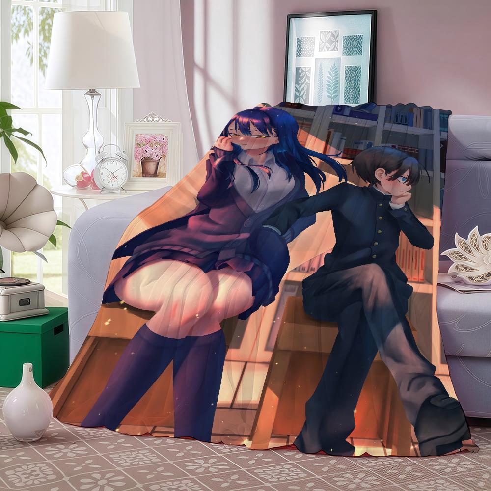 Anime The D-Dangers in My H-Heart Blanket Warm And Soft Suitable For Bedroom Living Room Sofa Bed Office Travel Camping 30x40in
Anime The D-Dangers in My H-Heart Blanket Warm And Soft Suitable For Bedroom Living Room Sofa Bed Office Travel Camping 30x40in