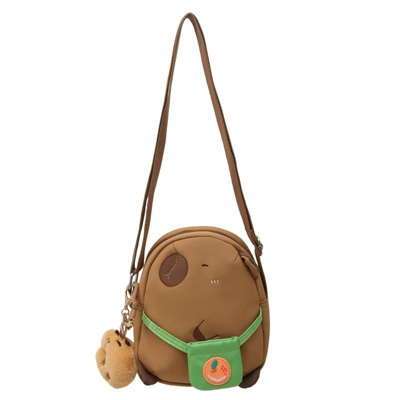 Bag Crossbody Capybara Small Circular Bag Zipper Closure For Casual Outings
Bag Crossbody Capybara Small Circular Bag Zipper Closure For Casual Outings