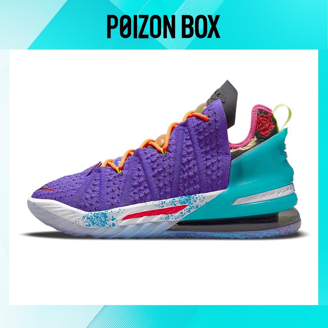 Nike Lebron 18 Basketball Shoes Unisex
Nike Lebron 18 Basketball Shoes Unisex