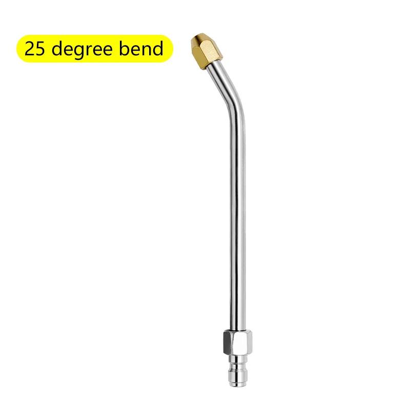 Metal Rod Jet Lance For Pressure Washer Elbow Multi-Angled 30°/90°/U-Shape Water Gun Extension Wand Lance With 1/4 Quick Connect
Metal Rod Jet Lance For Pressure Washer Elbow Multi-Angled 30°/90°/U-Shape Water Gun Extension Wand Lance With 1/4 Quick Connect