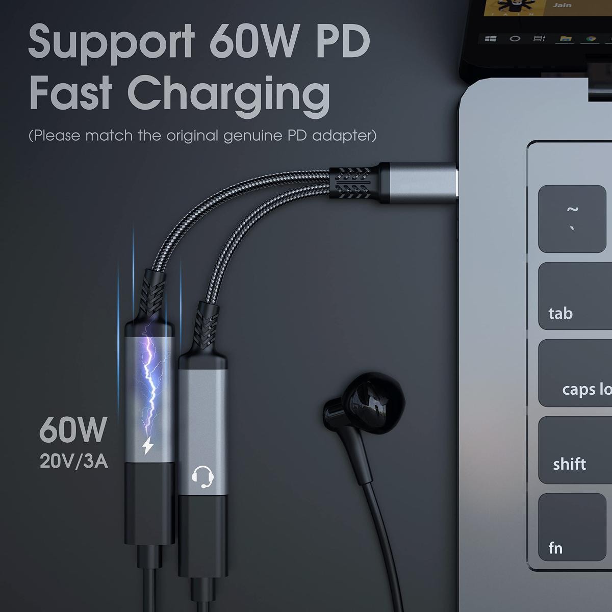 OTG 2 в 1 USB C разветвитель на двойной разъем USB C для наушников аудиоадаптер PD 60 Вт быстрое зарядное устройство для Samsung Huawei iPhone15 Xiaomi красный
OTG 2 в 1 USB C разветвитель на двойной разъем USB C для наушников аудиоадаптер PD 60 Вт быстрое зарядное устройство для Samsung Huawei iPhone15 Xiaomi красный