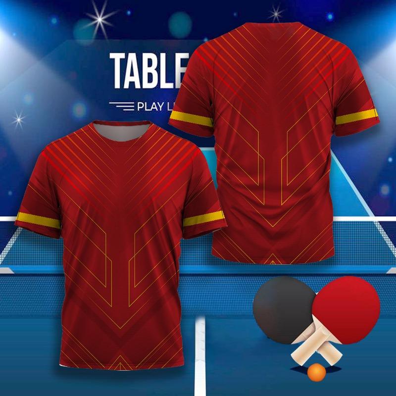 Fashion 3D Table Tennis Jersey Graphic T Shirt for Men Clothing Casual Sports Gym Fitness 4XL
Fashion 3D Table Tennis Jersey Graphic T Shirt for Men Clothing Casual Sports Gym Fitness 4XL