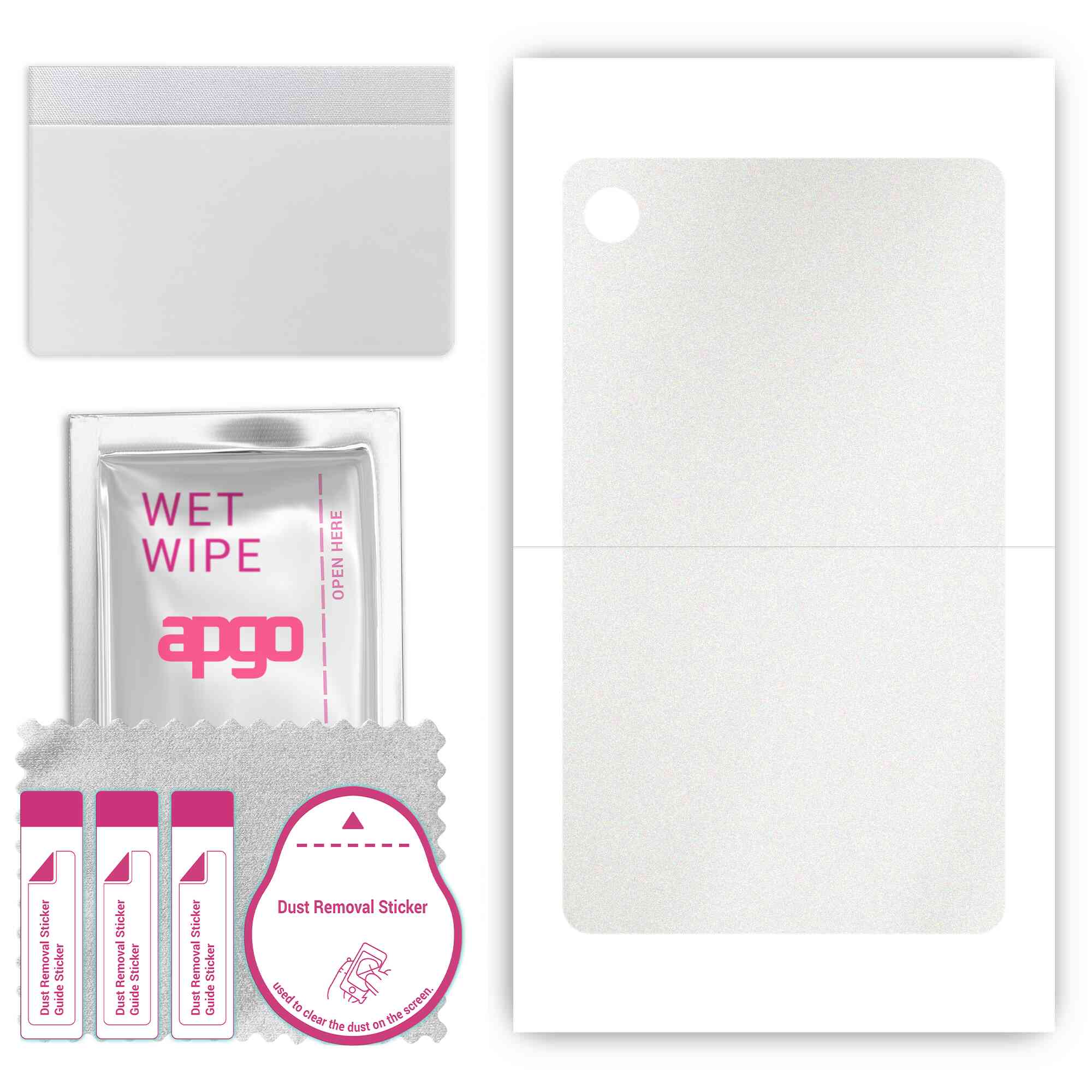 Apgo Protective Skin Sticker для задньої панелі, сумісний із Lenovo Tab M8 3rd Gen, Wrap Film, Foil, Vinyl - Pattern Matte Transparent
Apgo Protective Skin Sticker для задньої панелі, сумісний із Lenovo Tab M8 3rd Gen, Wrap Film, Foil, Vinyl - Pattern Matte Transparent