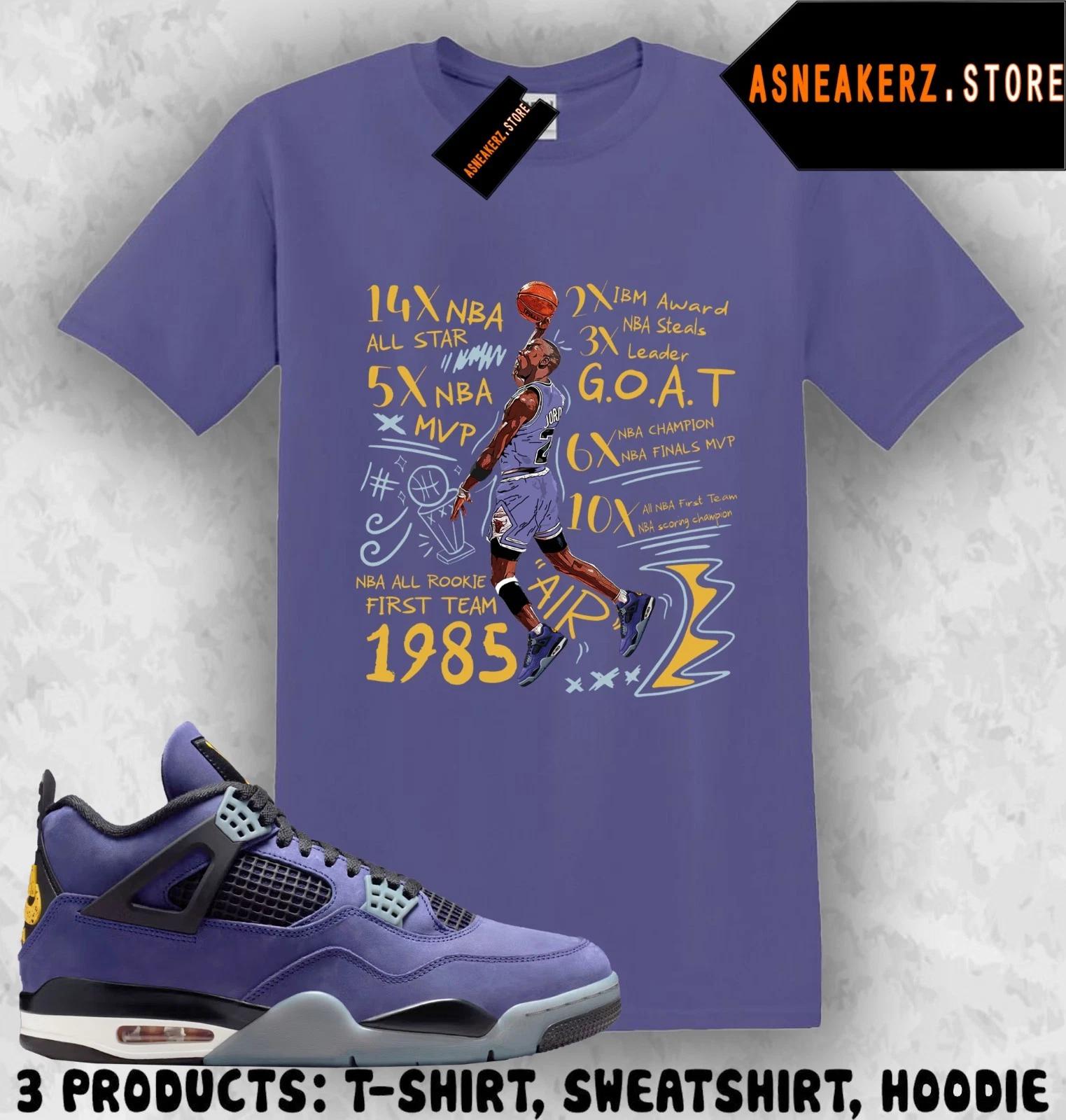 Рубашка в тон AJ 4 Lakers Lakeshow 2026 Сочетающаяся с кроссовками MJ 23 Accolades Футболка XL
Рубашка в тон AJ 4 Lakers Lakeshow 2026 Сочетающаяся с кроссовками MJ 23 Accolades Футболка XL