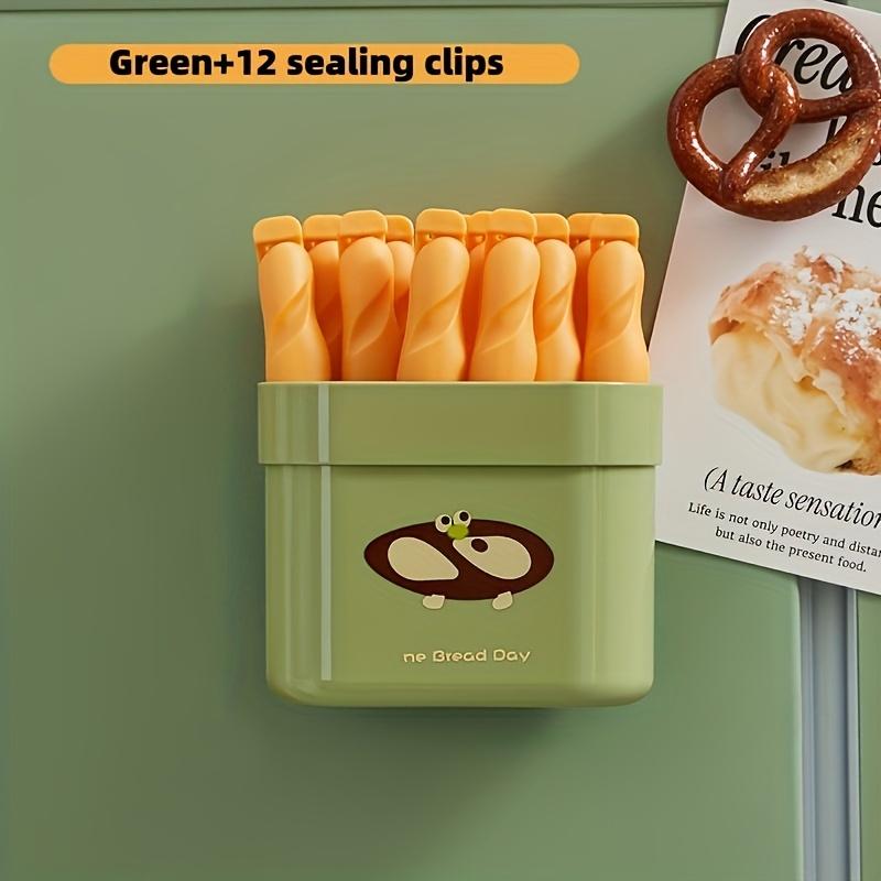 12pcs Chips Clip Strong Sealed Food Bag Clip Snack Bread Slice Reusable Kitchen Storage Accessory Tight Seal Snack Bag Clips зелений
12pcs Chips Clip Strong Sealed Food Bag Clip Snack Bread Slice Reusable Kitchen Storage Accessory Tight Seal Snack Bag Clips зелений
