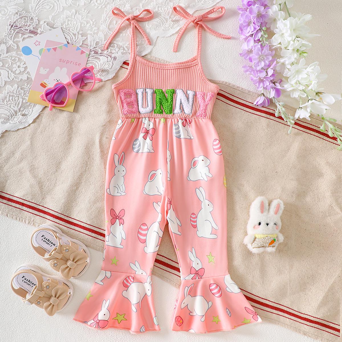 Popular Rabbit & Carrot Embroidered Overalls Set 2-3 Years рожевий
Popular Rabbit & Carrot Embroidered Overalls Set 2-3 Years рожевий