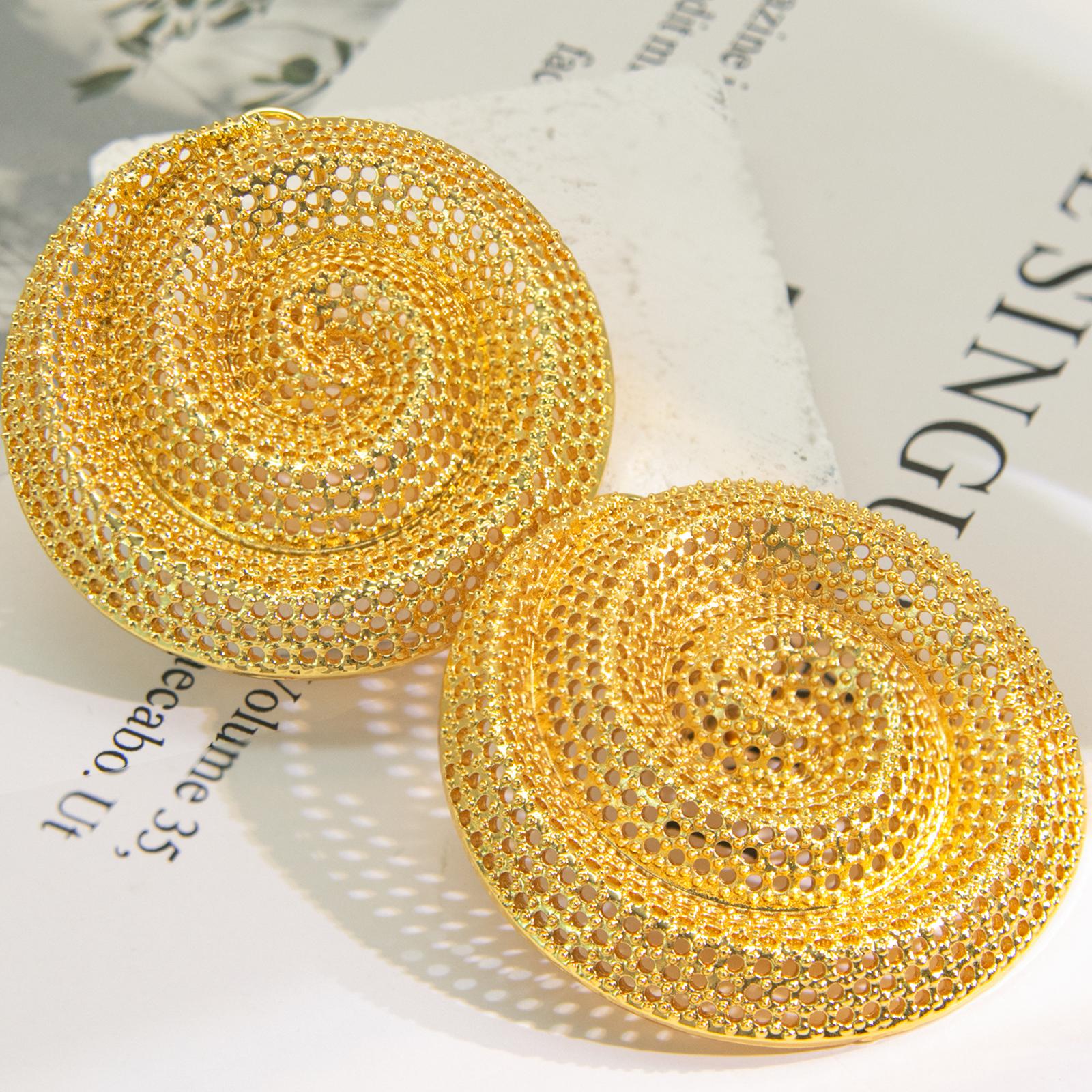 Hollow Circular Rotating Geometric Big Earrings Exaggerated Jewelry Accessories Daily Wear As Valentine s Day Gift For Wome
Hollow Circular Rotating Geometric Big Earrings Exaggerated Jewelry Accessories Daily Wear As Valentine s Day Gift For Wome