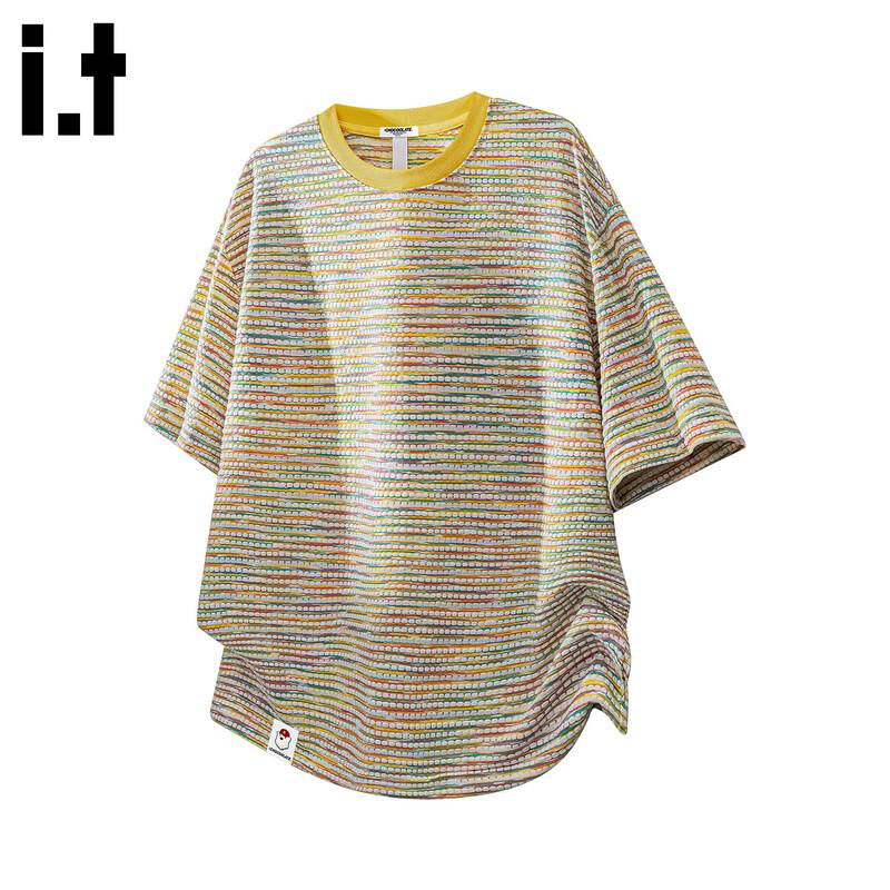 CHOCOOLATE Men s Dopamine Striped Short Sleeve T-Shirt 4XL
CHOCOOLATE Men s Dopamine Striped Short Sleeve T-Shirt 4XL