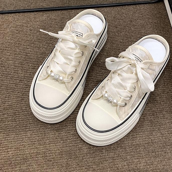 Сетчатая женская обувь Модные женские сандалии на платформе Женские полушлепанцы 2025 Весна Лето Сетчатые шнурки Бусины Бант Повседневная обувь 40
Сетчатая женская обувь Модные женские сандалии на платформе Женские полушлепанцы 2025 Весна Лето Сетчатые шнурки Бусины Бант Повседневная обувь 40