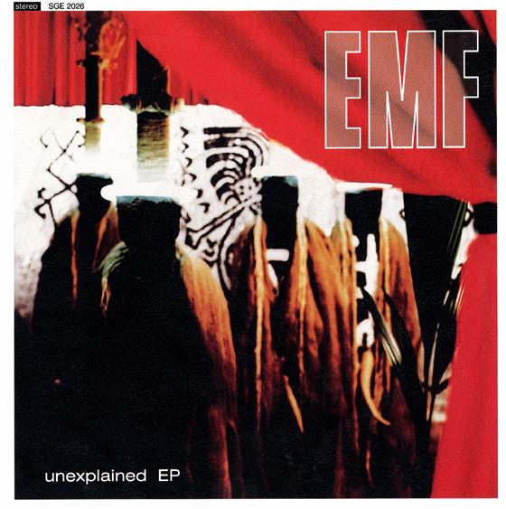 7inch Record EMF - Unexplained EP SGE2026 Parlophone 1992 UK Rock Used 
7inch Record EMF - Unexplained EP SGE2026 Parlophone 1992 UK Rock Used