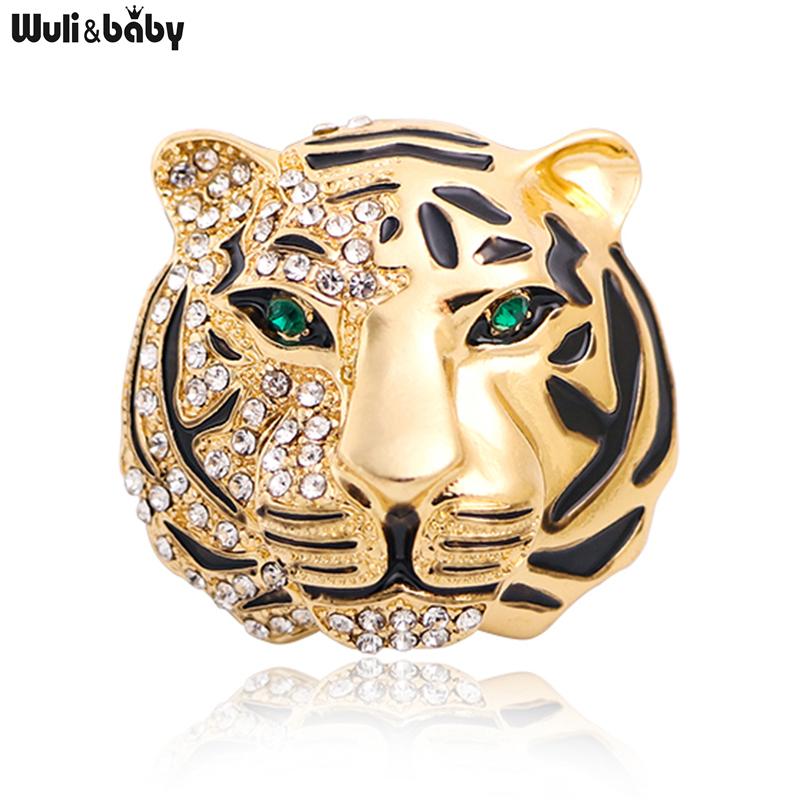 Wuli&baby Big Brand Rhinestone Tiger Brooches For Women Men 2-color The Year Of Tiger Party Brooch Pin Gifts
Wuli&baby Big Brand Rhinestone Tiger Brooches For Women Men 2-color The Year Of Tiger Party Brooch Pin Gifts