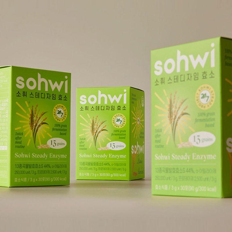 Sohui Digestive Enzyme 3 Boxes (90 Packets)
Sohui Digestive Enzyme 3 Boxes (90 Packets)